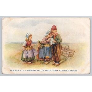 A E Anderson‎ & Co Postcard Spring Summer Samples 1910 Chicago Norris & Grant